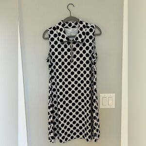 Lulu-B zip neck swing dress Size L